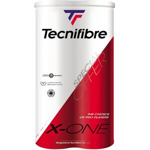 Balles de tennis jaunes Tecnifibre X-One - Tout surface - Qualité premium - Publicité Balles de tennis jaunes Tecnifibre X-One - Tout surface - Qualité premium - Publicité