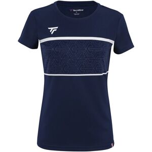 Tecnifibre Team Tech Tee - Meriväri Naisten T-paita Tecnifibre Team Tech Tee - Meriväri Naisten T-paita