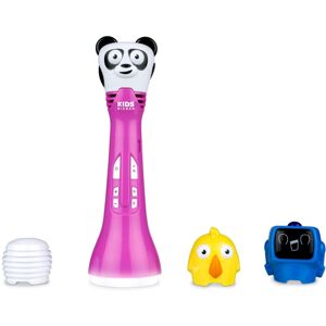 Microfone de Karaokê Rosa Bigben AU385762 - Microfone, Alto-falante & Luzes Microfone de Karaokê Rosa Bigben AU385762 - Microfone, Alto-falante & Luzes