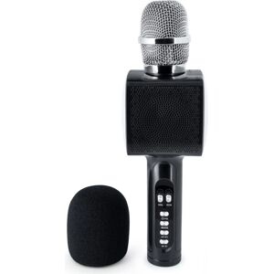 Microfone de karaoke Bigben - Preto - Microfone portátil Microfone de karaoke Bigben - Preto - Microfone portátil
