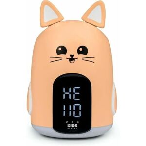 Réveil Bigben Orange avec Chat et 3 Mélodies - Publicité Réveil Bigben Orange avec Chat et 3 Mélodies - Publicité