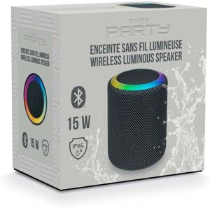 BigBen Tragbarer Lautsprecher Mainstream 1 - Bluetooth, 15W, Schwarz BigBen Tragbarer Lautsprecher Mainstream 1 - Bluetooth, 15W, Schwarz