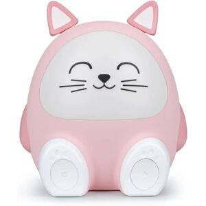 Despertador Rosa e Luz Noturna Bluetooth Gato Bigben Despertador Rosa e Luz Noturna Bluetooth Gato Bigben