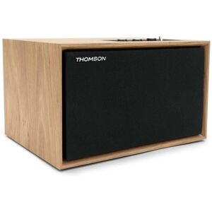 Altavoz de Madera Acogedor Thomson - Bluetooth 5.3 - 50W - Entrada 3,5mm - Tipo de Altavoz Altavoz de Madera Acogedor Thomson - Bluetooth 5.3 - 50W - Entrada 3,5mm - Tipo de Altavoz