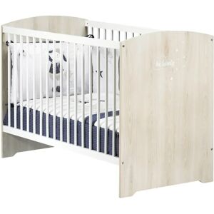 Lit bébé Sauthon - SM031 - Hêtre Beige - Non Transformable - Collection Smile Lit bébé Sauthon - SM031 - Hêtre Beige - Non Transformable - Collection Smile