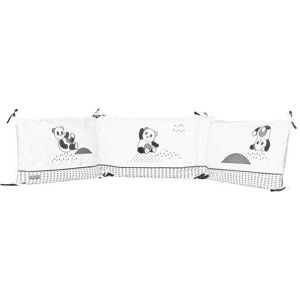 Tour de lit bébé Sauthon Chao Chao - Blanc - Coton - 190x19cm - Publicité Tour de lit bébé Sauthon Chao Chao - Blanc - Coton - 190x19cm - Publicité