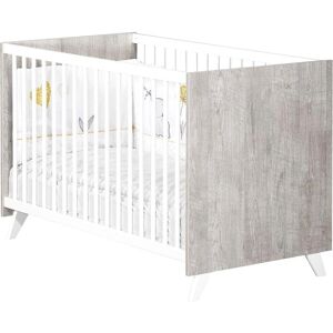 Lit bébé Baby Price Gris - 120x60 cm - Design Scandinave - Publicité Lit bébé Baby Price Gris - 120x60 cm - Design Scandinave - Publicité