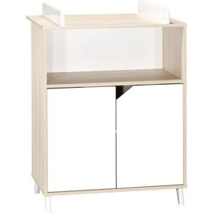 Commode à langer Baby Price - Design scandinave - Portes MDF blanches - Fabriqué en France - Jusqu'à 11 kg Commode à langer Baby Price - Design scandinave - Portes MDF blanches - Fabriqué en France - Jusqu'à 11 kg