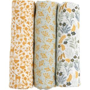 Sauthon Modèle - Lot de 3 langes en coton bio - Publicité Sauthon Modèle - Lot de 3 langes en coton bio - Publicité