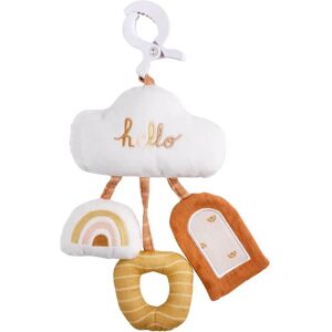 Jouet d'activités en velours Sauthon pour bébé - Publicité Jouet d'activités en velours Sauthon pour bébé - Publicité