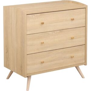 Commode 3 tiroirs Sauthon Bois de chêne - Mobilier chambre - Publicité Commode 3 tiroirs Sauthon Bois de chêne - Mobilier chambre - Publicité