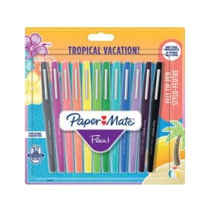 Papermate 1951029 Stylo en feutre, Moyen, 12 Couleurs - Stylo en feutre - Publicité Papermate 1951029 Stylo en feutre, Moyen, 12 Couleurs - Stylo en feutre - Publicité