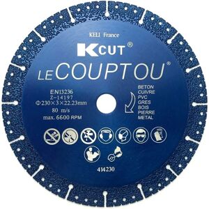 Outifrance Modèle 22,2mm Disque Diamant Tout-en-Un Outifrance Modèle 22,2mm Disque Diamant Tout-en-Un