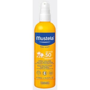Mustela Bebé SPF 50+ Spray Solar - Protección para piel sensible Mustela Bebé SPF 50+ Spray Solar - Protección para piel sensible