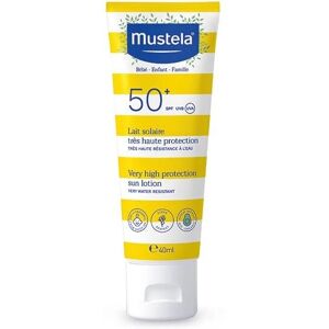 Mustela SPF50+ Crème solaire bébé - Protection solaire Mustela SPF50+ Crème solaire bébé - Protection solaire