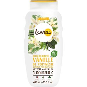 Lovea Gelée de Douche Vanille Polynésie 400 ml - Hydratant et Doux - Publicité Lovea Gelée de Douche Vanille Polynésie 400 ml - Hydratant et Doux - Publicité
