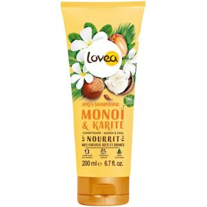 Après-Shampoing Lovea Monoi & Karité - Cheveux secs et abîmés - 250ml - Publicité Après-Shampoing Lovea Monoi & Karité - Cheveux secs et abîmés - 250ml - Publicité