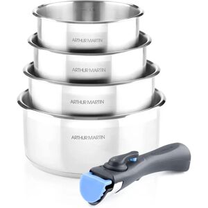 Arthur Martin 5-Piece Non-Stick Cookware Set - All Heat Sources incl. Induction Arthur Martin 5-Piece Non-Stick Cookware Set - All Heat Sources incl. Induction