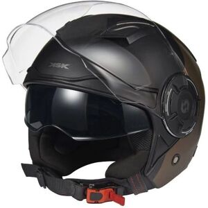KSK Copper & Red Double Visor Jet Helmet - Motorcycle Accessory KSK Copper & Red Double Visor Jet Helmet - Motorcycle Accessory