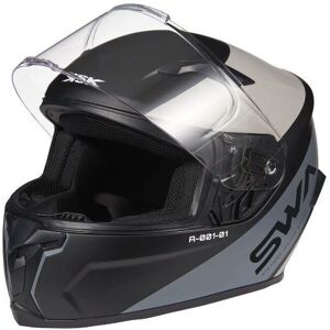 Casque Intégral KSK SWAGREY002 - Noir/Gris - 57-58cm - Casque - Publicité Casque Intégral KSK SWAGREY002 - Noir/Gris - 57-58cm - Casque - Publicité