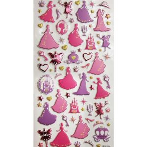 Autocollants en mousse de princesses Global Gift - Réutilisables, 17,5x9cm - Publicité Autocollants en mousse de princesses Global Gift - Réutilisables, 17,5x9cm - Publicité