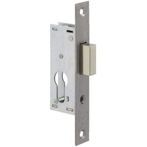 Serrure Metalux N14 - Profil Européen - Acier Inox 22mm - Pour portes étroites - Publicité Serrure Metalux N14 - Profil Européen - Acier Inox 22mm - Pour portes étroites - Publicité