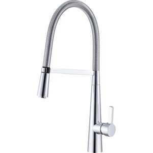 Robinet de cuisine haut Dipper avec douchette extractible - Publicité Robinet de cuisine haut Dipper avec douchette extractible - Publicité