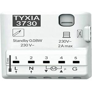 Receptor cableado Tyxia 3730 para persianas enrollables Receptor cableado Tyxia 3730 para persianas enrollables