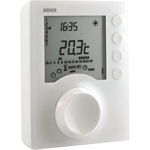 Termostato Delta Dore Driver 620 - 2 Zone - Programmabile, Bianco Termostato Delta Dore Driver 620 - 2 Zone - Programmabile, Bianco