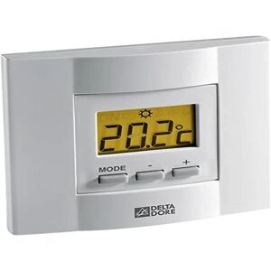Thermostat Numérique Delta Dore Tybox 51 - Contrôle de pompe à chaleur réversible - Publicité Thermostat Numérique Delta Dore Tybox 51 - Contrôle de pompe à chaleur réversible - Publicité