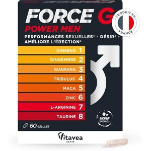Vitavea Power Men - Ginseng, Gingembre, Guarana - Complément alimentaire - Publicité Vitavea Power Men - Ginseng, Gingembre, Guarana - Complément alimentaire - Publicité