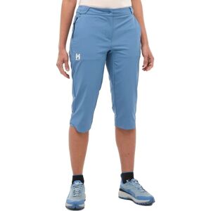 Pantalón de senderismo para mujer Millet Ubic Stretch 3/4 azul oscuro - Pantalones de senderismo Pantalón de senderismo para mujer Millet Ubic Stretch 3/4 azul oscuro - Pantalones de senderismo