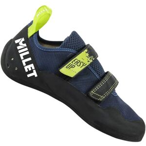 Millet Easy Up - azul oscuro verde lima - cierre de velcro doble - 210 g - Zapato de escalada Millet Easy Up - azul oscuro verde lima - cierre de velcro doble - 210 g - Zapato de escalada