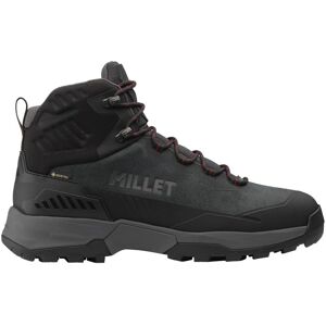 Millet Ubit Mid Gore-tex M Black Gray - Hiking Shoes Millet Ubit Mid Gore-tex M Black Gray - Hiking Shoes