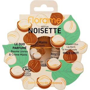 Coffret Florame pour mains et lèvres - Noisette Bio - 30ml + 15ml - Publicité Coffret Florame pour mains et lèvres - Noisette Bio - 30ml + 15ml - Publicité