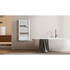 Sèche-serviettes Électrique Carrera - 1500W Blanc - Fixation Murale Sèche-serviettes Électrique Carrera - 1500W Blanc - Fixation Murale