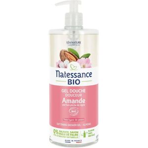 Natessance Amandel Perzik Wijn Douchegel - Gevoelige Huid - 1L Natessance Amandel Perzik Wijn Douchegel - Gevoelige Huid - 1L