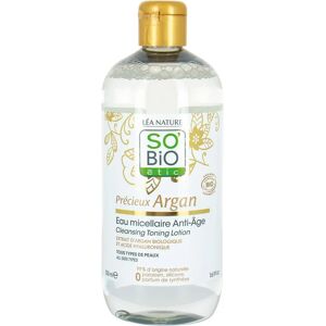 So Bio Étic Anti-aging Micellar Water - Organic Argan & Hyaluronic Acid 500ml So Bio Étic Anti-aging Micellar Water - Organic Argan & Hyaluronic Acid 500ml