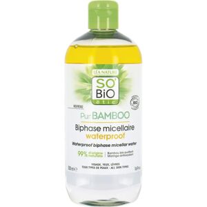 SO'BiO étic Eau Micellaire Biphasique de Bambou Bio 500 ml - Eau Micellaire - Publicité SO'BiO étic Eau Micellaire Biphasique de Bambou Bio 500 ml - Eau Micellaire - Publicité