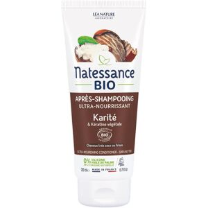 Natessance Biologisch Shea Butter & Plantaardige Keratine Conditioner - 200ml Natessance Biologisch Shea Butter & Plantaardige Keratine Conditioner - 200ml