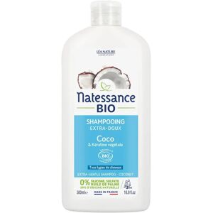 Shampoing Natessance Coco et Kératine - Cheveux normaux à secs - Publicité Shampoing Natessance Coco et Kératine - Cheveux normaux à secs - Publicité