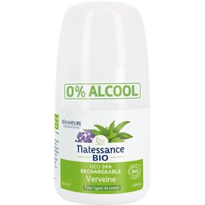 Desodorante Recarregable de Verveine Orgánico Natessance - 50ml Desodorante Recarregable de Verveine Orgánico Natessance - 50ml