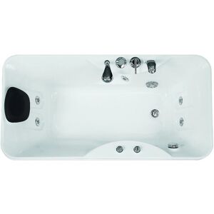 Vente-unique GAVINO Baignoire balnéo - 1 personne - 140L - 150x75x54.5cm - Publicité Vente-unique GAVINO Baignoire balnéo - 1 personne - 140L - 150x75x54.5cm - Publicité