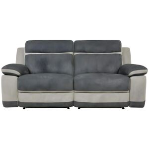 Vente-unique Canapé relax 3 places en microfibre - Canapé Vente-unique Canapé relax 3 places en microfibre - Canapé