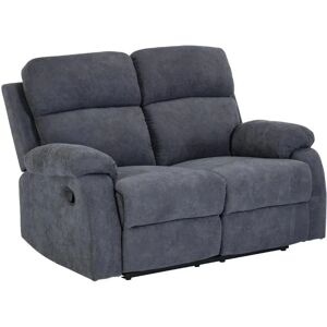 Canapé relax Tolzano 2 places - Tissu anthracite Vente-unique - Publicité Canapé relax Tolzano 2 places - Tissu anthracite Vente-unique - Publicité