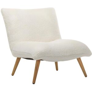 Vente-unique Sherpa Fauteuil PEPITA - Scandinavisch Design Vente-unique Sherpa Fauteuil PEPITA - Scandinavisch Design