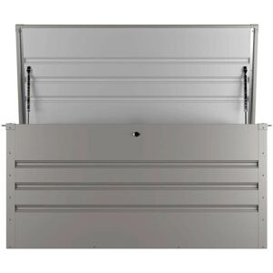 Unikalna Tomaso Skrzynia Ogrodowa - 400L Stal Szara Unikalna Tomaso Skrzynia Ogrodowa - 400L Stal Szara