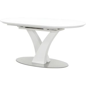 Table à manger extensible TALARA blanche - 6-8 places - Publicité Table à manger extensible TALARA blanche - 6-8 places - Publicité