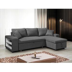 Vente-unique Hoekbank Reversibel met Opbergruimte - 4 Zitplaatsen Vente-unique Hoekbank Reversibel met Opbergruimte - 4 Zitplaatsen