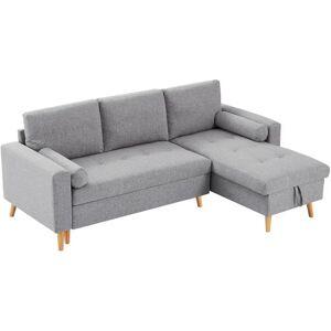 Sofá Cama Kori Reversible de 4 Plazas - Vente-Unique Sofá Cama Kori Reversible de 4 Plazas - Vente-Unique